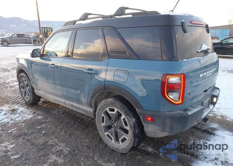 2021 Ford Bronco Sport Outer Banks from USA, damaged, VIN 3FMCR9C61MRA57106